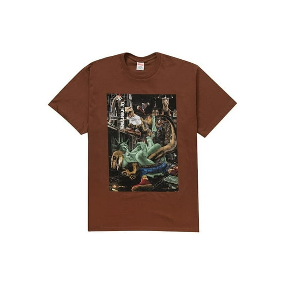 Supreme Men's T-Rex Tee Brown, from StockX