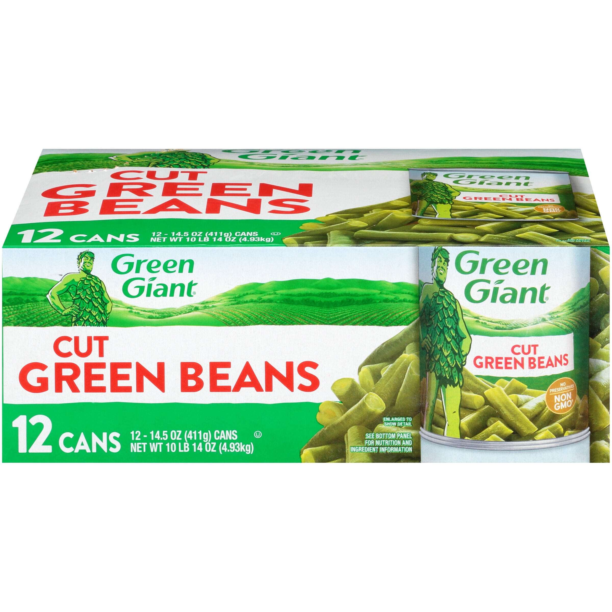Green Giant® Cut Green Beans 1214.5 oz. Cans