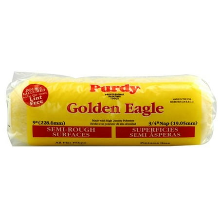 Purdy 608094 9X3/4-in Pile Height Golden Eagle High Density Polyester Paint Roller Cover 60