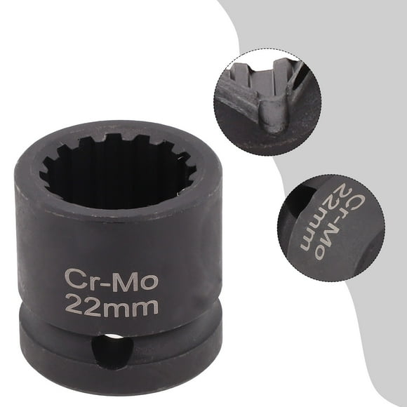 Camshaft Tool 1 2 Dr X 22mm SOCKET Black Color Direct Replacement Easy Installation OEM 2450487 1 2 Dr X 22mm Garage Tool