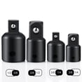 thumbnail image 4 of 12PCS/kit 1/4" 3/8" 1/2" Inch Black Impact Socket Adapter Hexagon Extension Rod, 4 of 9