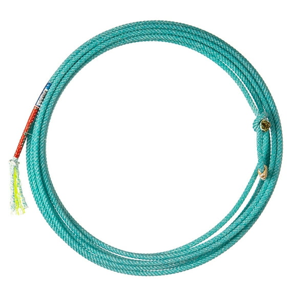 Lone Star Ropes Thunderbird 3/8 4 Strand Heel Rope Blue MS