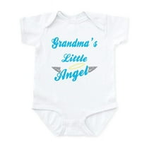 CafePress - Grandma's Angel Boy Infant Bodysuit - Baby Light Bodysuit, Size Newborn - 24 Months