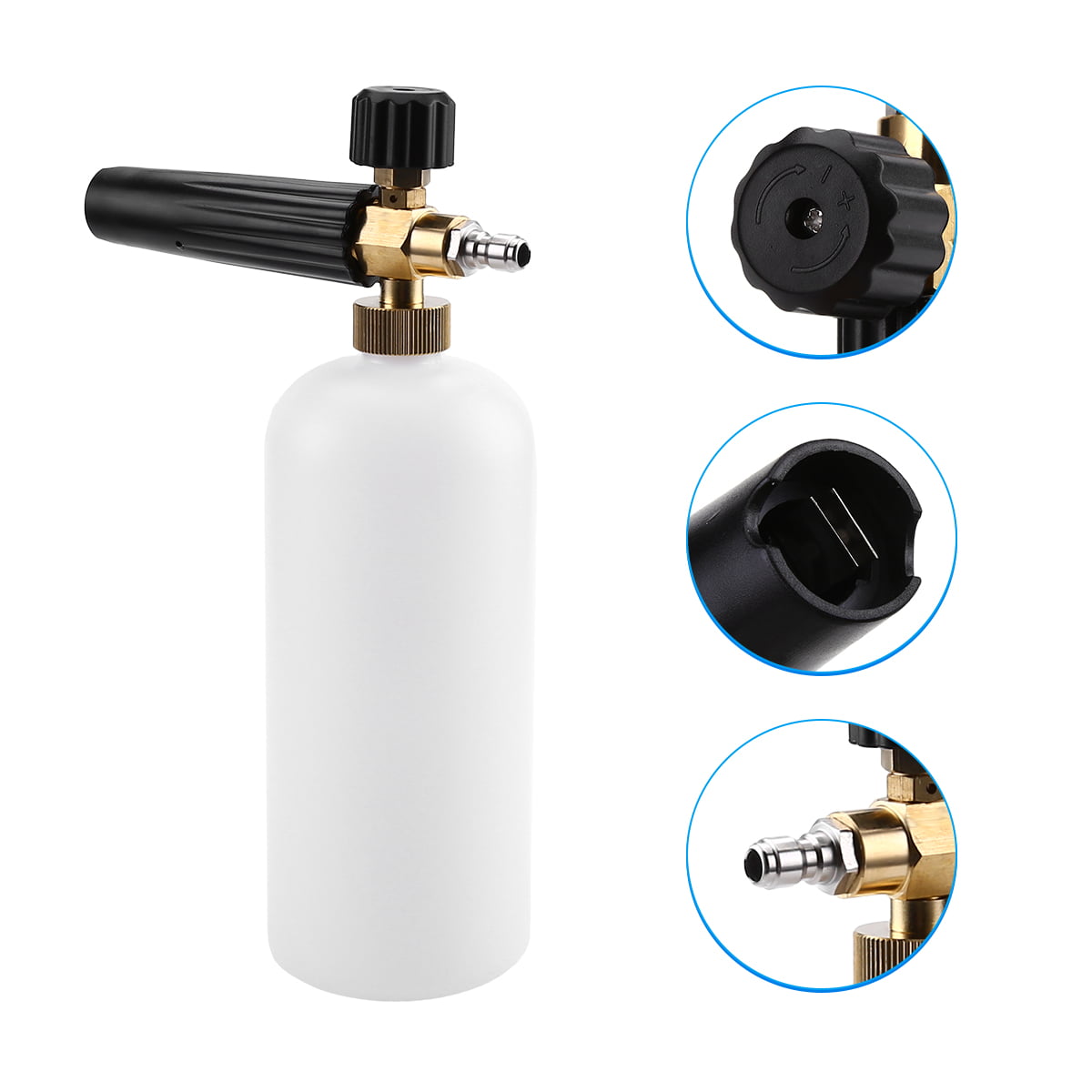 2in 1 Quick Release Adjustable Spray Nozzle Jet High Low for Pressure Washer 