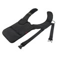 thumbnail image 1 of Bolso de Hombro Soledad de Nylon para Hombres Mujeres Negro, 1 of 10