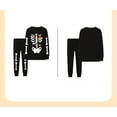 thumbnail image 3 of Emy Dola Kids Pajamas for Girl Boys Skeleton Glow-in-The-Dark Cotton Sleepwear Toddler Halloween PJs Outfit 2 Pieces Set, 3 of 8