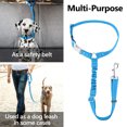 thumbnail image 6 of Plutus Pet Dog Seat Belt for Car Headrest, Reflective and Adjustable with Bungee for Small Medium Large Dogs and Cats, Blue, 6 of 7
