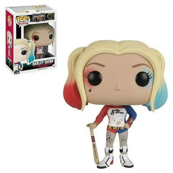 Funko POP Movies: Suicide Squad Harley Quinn Action Figure 97 Model Collecting Toy Gift with Box LUHAN