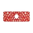 thumbnail image 7 of Yayeee Faucet Mat for Kitchen Sink 14.7" Diatomite Long Splash Guard Pad, Orange Christmas Ornaments Pattern, 7 of 7