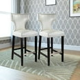 thumbnail image 2 of CorLiving Kings Studded Bonded Leather Barstool, 2 of 4