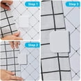 thumbnail image 5 of Jetec 4 - Pack Premium White Self - Adhesive Shower Curtain Clips & Windproof Splash Guard Holders - Secure Your Bath Liner in Place with Ease, 5 of 8
