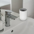 thumbnail image 2 of LEORX 2Pcs Reusable Toothbrush Holder Cups Bathroom Tumbler Mouthwash Cups Assorted, 2 of 5