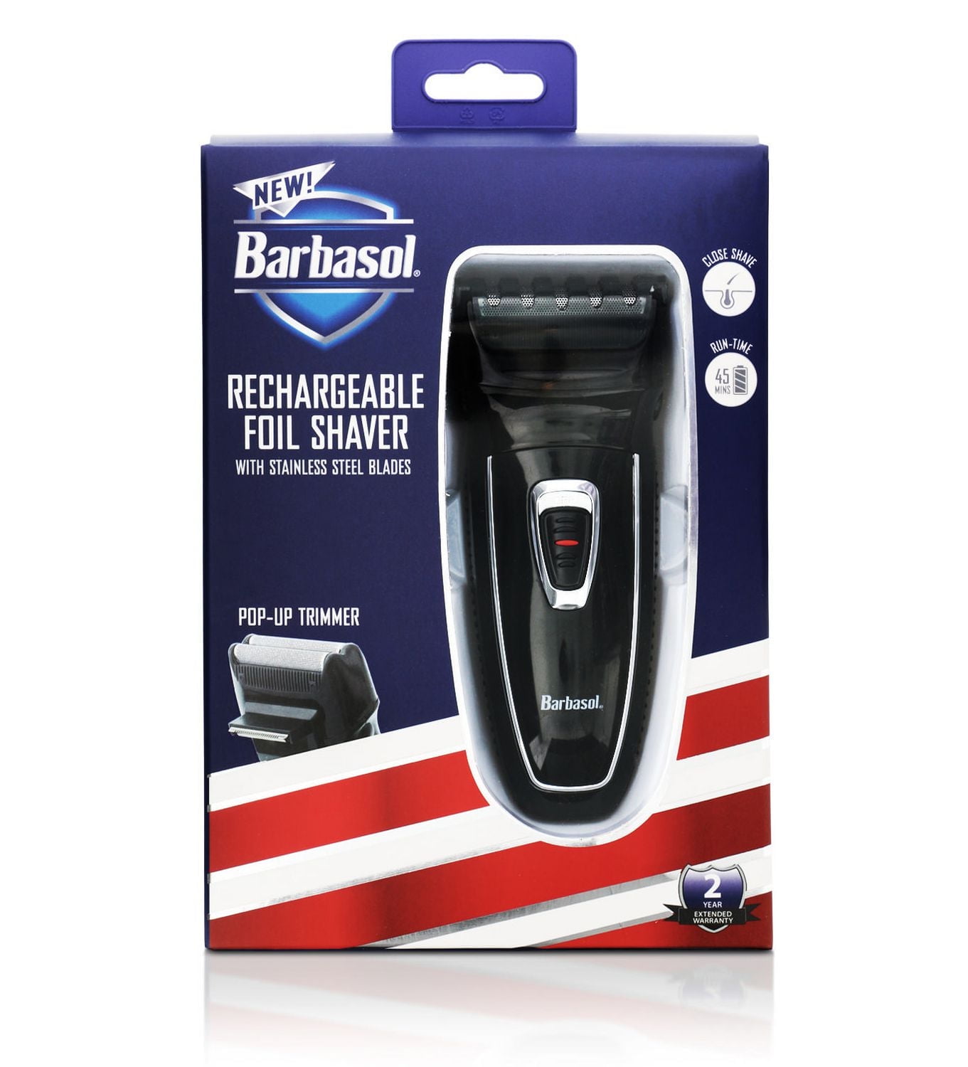 Barbasol 1200 Series Rasoir électrique rechargeable – CBF12001