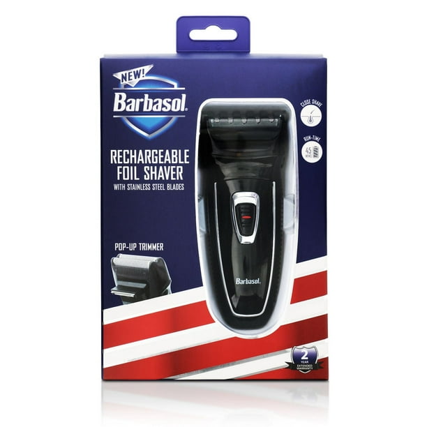 Barbasol 1200 Series Rechargeable Foil Shaver – CBF12001