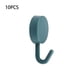 thumbnail image 3 of Toystoory Colgador de pared de 10 piezas, gancho de almacenamiento autoadhesivo, llavero de organización, puerta de baño para sala de estar, Organizadores de utensilios de cocina Azul, 3 of 6