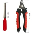 Assorted Dog Nail And Trimmer With Quick Guard To Avoid Over Cutting