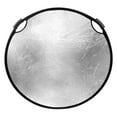 thumbnail image 2 of Glow Circular Collapsible Reflector with Handles (42", Silver/White), 2 of 5