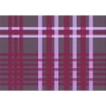 thumbnail image 1 of Ahgly Company Indoor Rectangle Patterned Orchid Purple Area Rugs, 2' x 3', 1 of 6