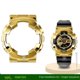thumbnail image 3 of Caja de acero inoxidable para G-SHOCK Casio Black Gold GA-110GB/100/120, caja de metal modificada, correa de reloj de caucho fluorado, pulseras para hombres, 3 of 5