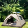 thumbnail image 1 of Tienda de campaña Automático -up Carpa de playa Toldo de sombra Senderismo al aire libre Carpa de cúpula Levántese para el patio trasero Viajes, 1 of 8