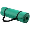 thumbnail image 1 of Open Box Fitvids 1/2-Inch Thick High Density Exercise Yoga Mat, Carrying Strap, 1 of 5