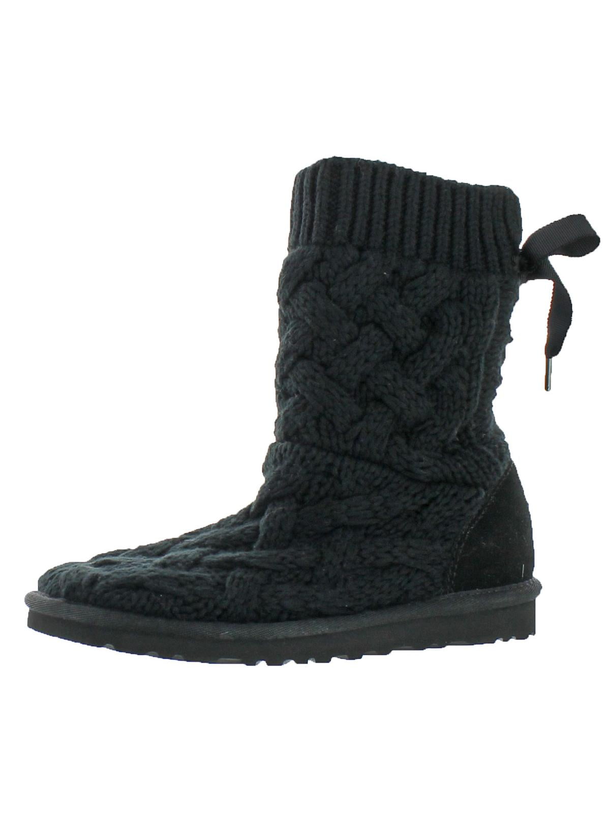 Ugg Australia Womens Isla Cable Knit Heathered Casual Boots
