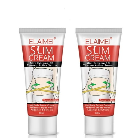 Image of Elaimei Slimming Cream Fat Burning Cream Fat Removal Waist Abdomen Legs Arms Containing Vitamin E 120ml