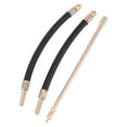 thumbnail image 1 of 1 Juego de Extensión de Válvula de Neumático de Cobre a 180 Grados con Extensor de Vástago de Válvula de Plástico Flexible de 210 mm para Coche, Motocicleta, RV, Camión, Bicicleta, 1 of 6