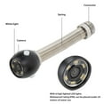 thumbnail image 4 of Borescope Inspection Camera Accessory, 25MM Sewer Inspection Camera Head 6 LED Lights Flexible High Resolution Multifunction  for Pipe Camera, 4 of 7
