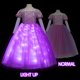 thumbnail image 2 of Vestido de princesa UPORPOR con luces LED, color morado, para niñas, 2 of 5