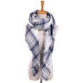 thumbnail image 4 of Women'S Villus Scarves, Summer Spring Scarves Stole Wraps Wraps Wraps Neckerchiefs Triangle Scarf Air Conditioning Shawl-Lattice, 4 of 6