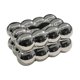 thumbnail image 2 of Porta pañuelos de algodón de azúcar, funda decorativa para caja de pañuelos, San Valentín plata, 2 of 8
