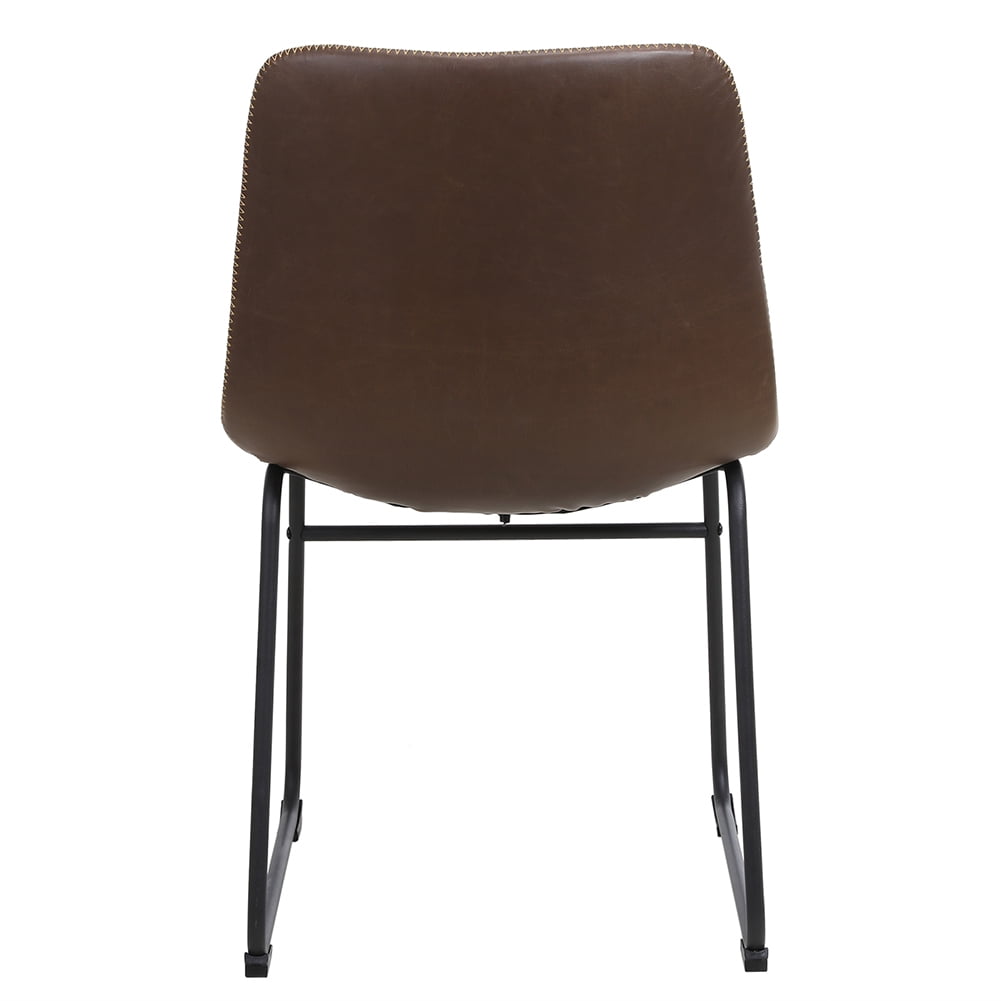 Kepooman Industrial 32.3"H Wrought Iron Bar Stool-Set of 2-Swivel Counter Coffee Chair, Dark Brown Kepooman Industrial 32.3"H Wrought Iron Bar Stool-Set of 2-Swivel Counter Coffee Chair, Dark Brown