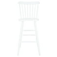 thumbnail image 5 of SAFAVIEH Galena Solid Spindle Back Bar Stool with Footrest, White, 5 of 13