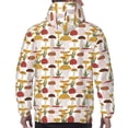thumbnail image 5 of Hoodies for Men - Mushroom print C Long Sleeve Comfrt Men'S Fashion Hoodies & Sweatshirts, Sweatshirts for Men Hoodies Pullover Clothing Clothes with Pouch, 5 of 7