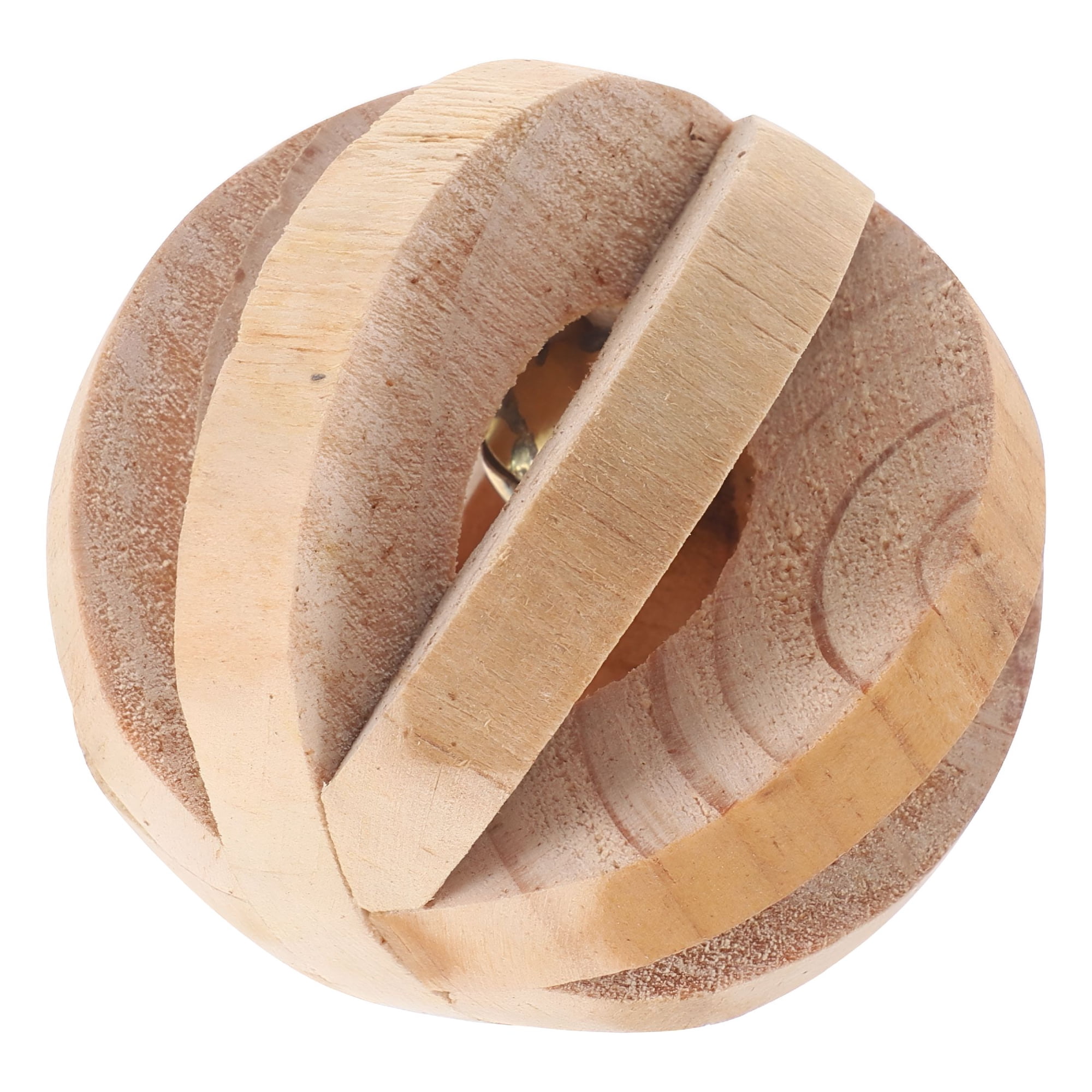 BESTSKY Small Pet Chew Toy Set for Hamsters, Guinea Pigs, and Rabbits, Natural Wooden Dental Care and Interactive Play Kit
