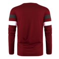 thumbnail image 4 of Mens Long Sleeve Shirt Soft Casual Full Sleeves Crew Neck Tee Color Block Striped Design Relaxed Sweatshirt, 4 of 4