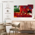 thumbnail image 5 of Elephant Stock Harmony In Red Wall Art - Horizontal Canvas Wall Art - Living Room Wall Decor - People Canvas - Red And Black Decor By Henri Matisse - 24" x 16", 5 of 8