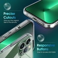 thumbnail image 4 of Crystal Clear Case for iPhone 13 Pro Max, [Not Yellowing] [Military Grade Drop Tested] Shockproof Protective Phone Case Soft Silicone Slim Cover with Camera Protection, 6.7 inch, Transparent, 4 of 9