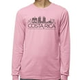 thumbnail image 2 of Skyline Costa Rica Long Sleeve Shirt Unisex Small Pink, 2 of 5
