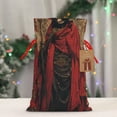 thumbnail image 5 of Naloa Vintage Rose Scepter Skull Drawstring Christmas Bags, 3D Xmas Gift Bags, Christmas Wrapping Bags, Xmas Goodie Bags, Treat Pouch Bags, Party Favor Bags-, 5 of 9