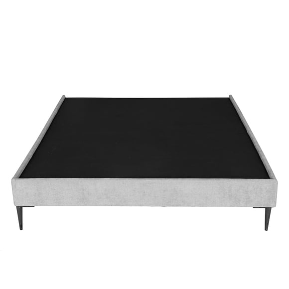 Box Base Cama Slim Matrimonial Gris Dolphin