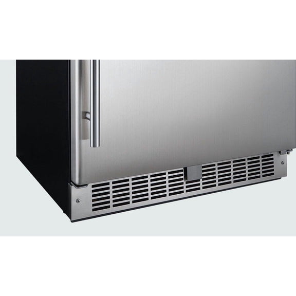 Silhouette Aragon Professional DAR055D1BSSPRO Refrigerator - 5.50 ft³ - Auto-defrost - 5.50 ft³ Net Refrigerator Capacity - 120 V AC - 278 kWh per Year - Silver, Stainless Steel - Stainless Steel -