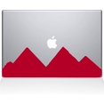 thumbnail image 1 of The Decal Guru 2099-MAC-15X-DR Pyramids City line Decal Vinyl Sticker, Red, 15" MacBook Pro (2016 & Newer), 1 of 1