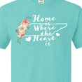 thumbnail image 4 of Inktastic Tennessee Home is Where the Heart is with Watercolor Floral T-Shirt, 4 of 5