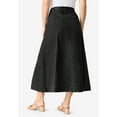 thumbnail image 2 of Roaman's Women's Plus Size Tall Plus Size Classic Stretch A Line Maxi Skirt, 2 of 5