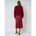 thumbnail image 5 of High-Waist Satin Midi Skirt, 5 of 5