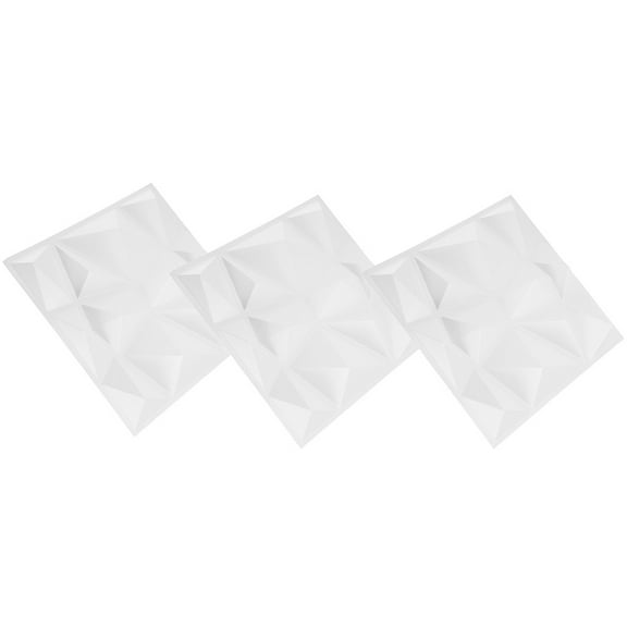 TAILTOSS 3Pcs Panels PVC 2mm Thickness for Business Owners Wall Covering 11.8x11.8in