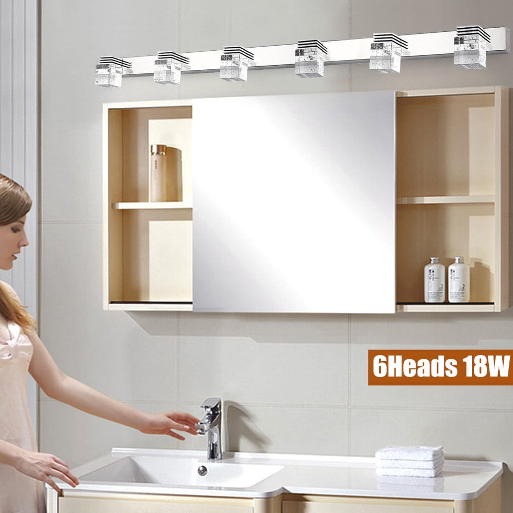 1* LED Over Mirror Light, Modern Bathroom Mirror Light Fixtures, Over Long Mirror Lights