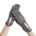 thumbnail image 2 of Thermal Sports Gloves Skin Feel Surface Riding Tool for Women Winter Accessories, 2 of 3